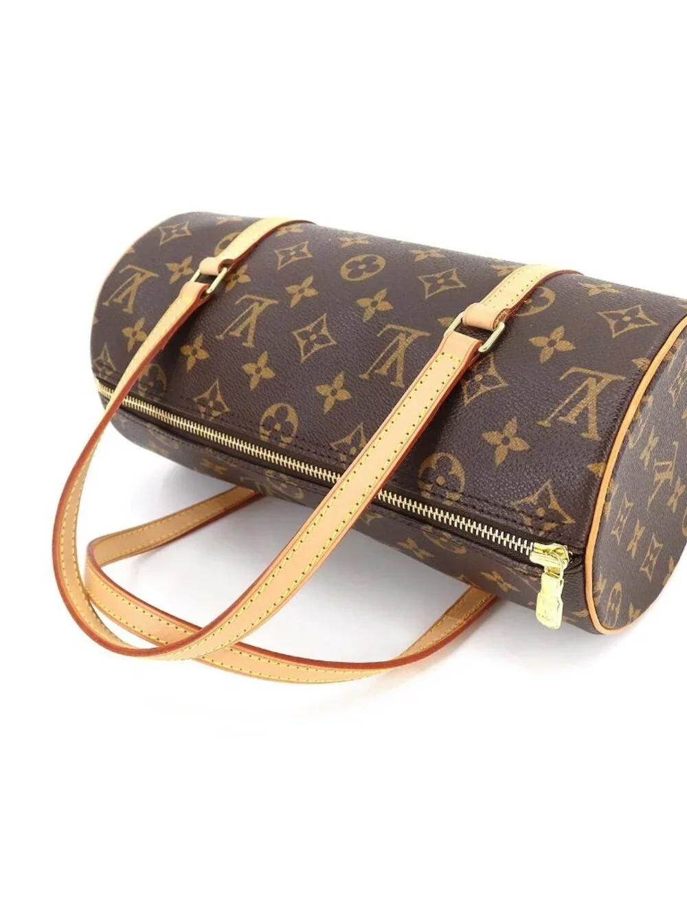 Louis Vuitton Monogram Comme Des Garcons Papillon 26 Hand Bag Gold